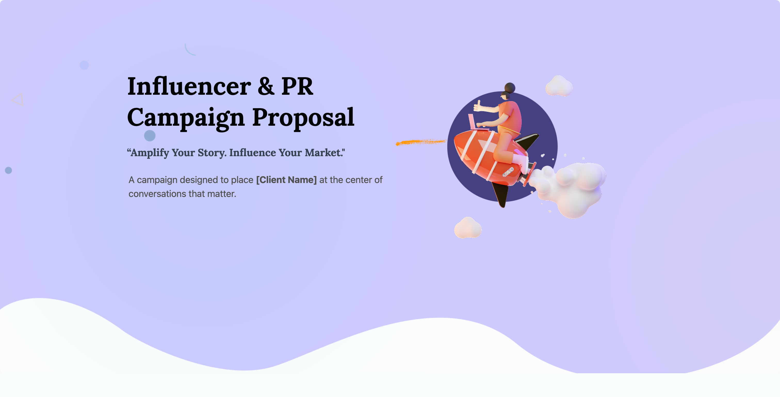 Influencer & PR Campaign Template
